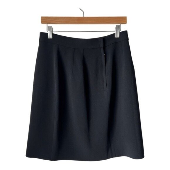 Dolce & Gabbana Black Silk Mini Skirt - Picture 2 of 4